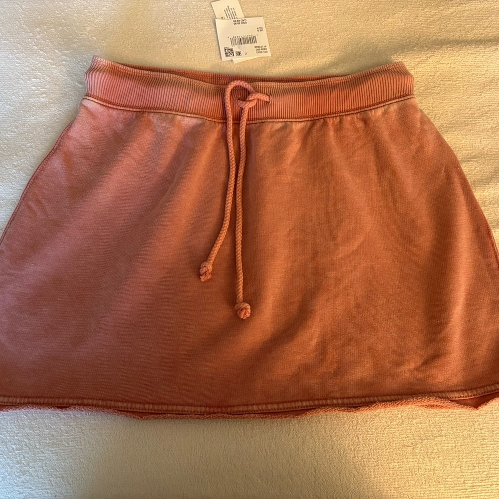 AE high-waisted knit mini skirt